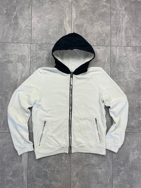 prada milano zip up hoodie.